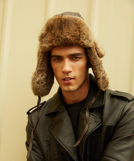 UGG Rabbit Fur unisex Aviator Hat