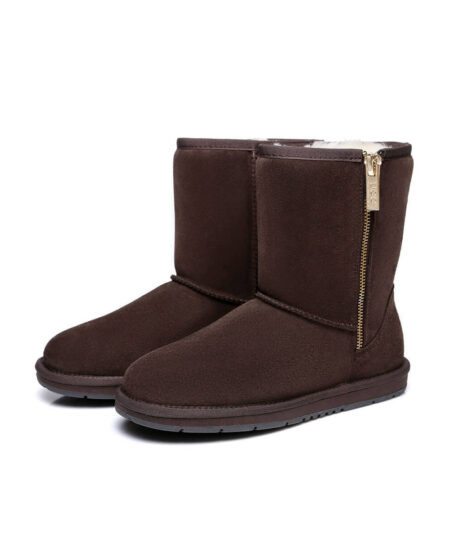 Men's Short Classic Zip UGG Boots