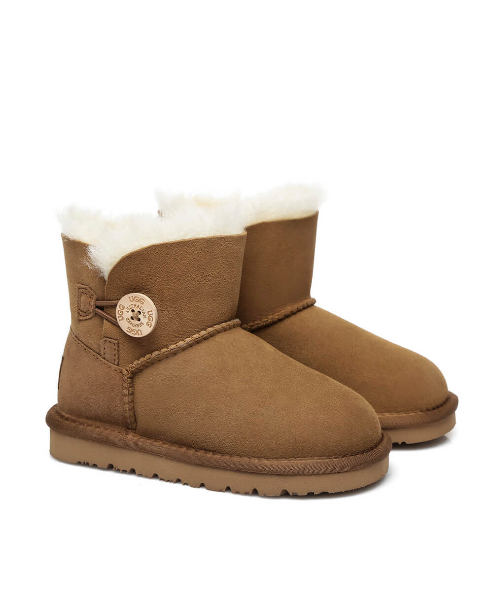 Kids UGG Mini Classic Button Boots
