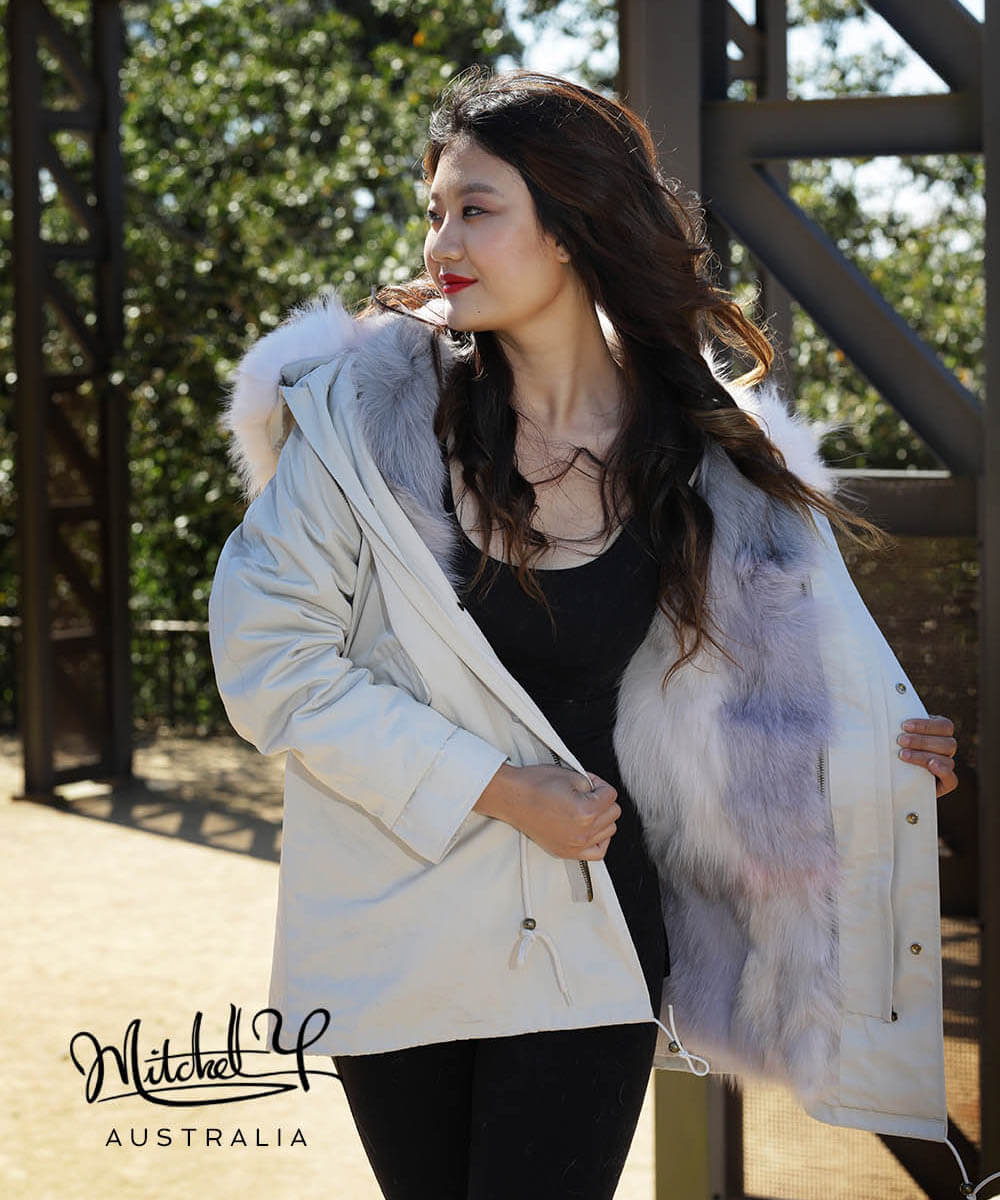 Marshmallows Fur Parka Jacket