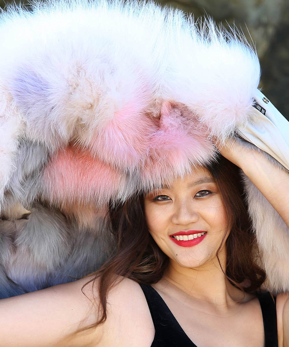 Marshmallows Fur Parka Jacket