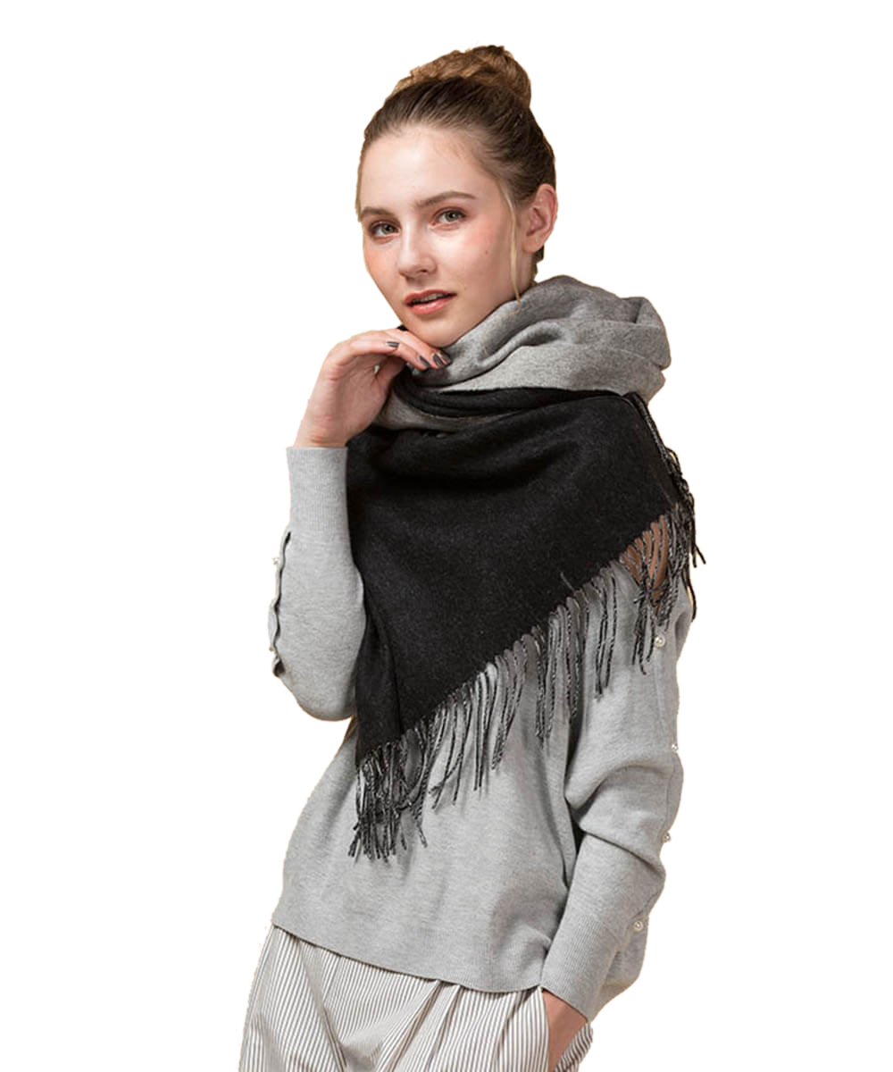 Reversible Lamb Wool UGG Scarves