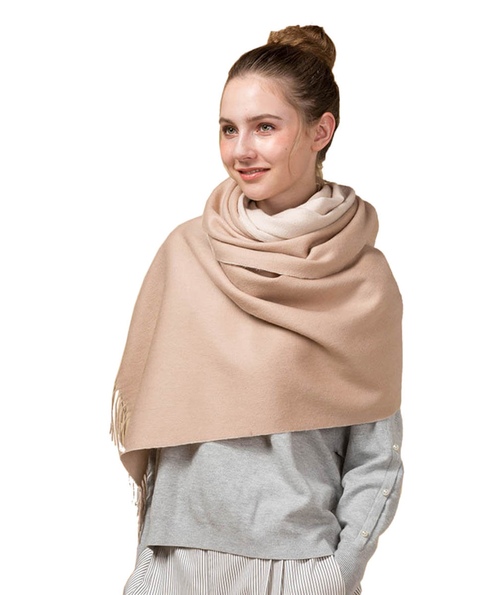 Reversible Lamb Wool UGG Scarves