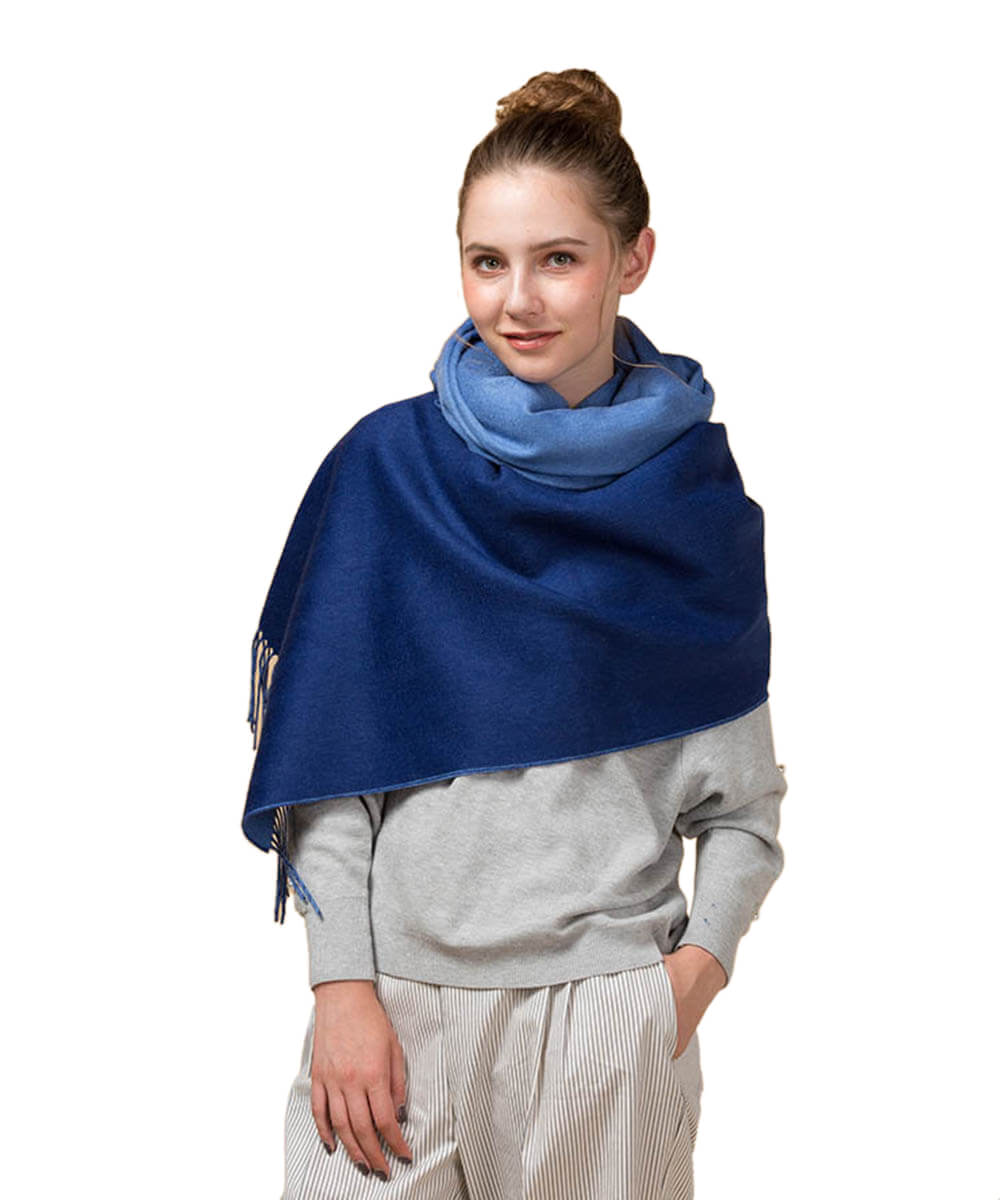 Reversible Lamb Wool UGG Scarves