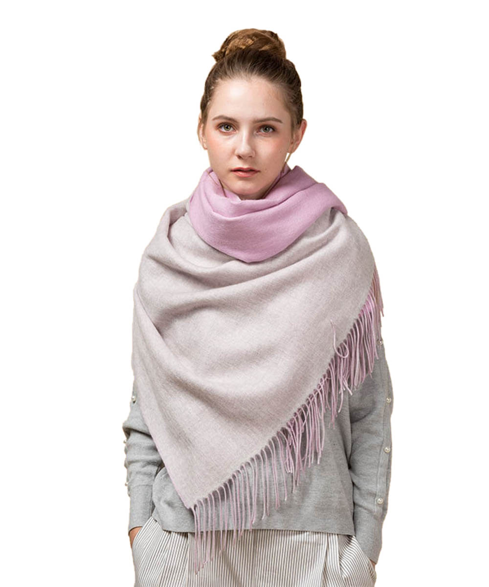 Reversible Lamb Wool UGG Scarves