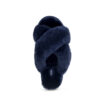 Navy UGG Cross Over Slippers