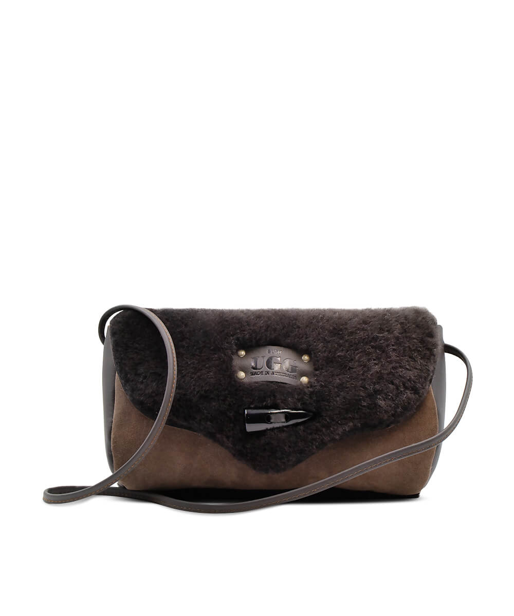 UGG Medium Flapover Sheepskin Bag