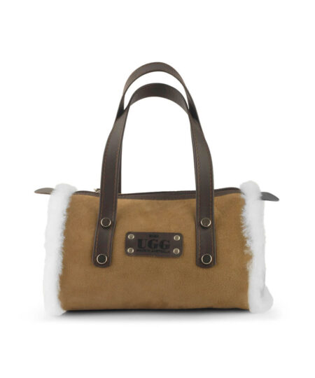 UGG Ziptop Shoulder Sheepskin Bag