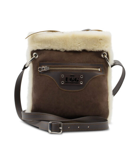 UGG Ziptop Shoulder Sheepskin Bag