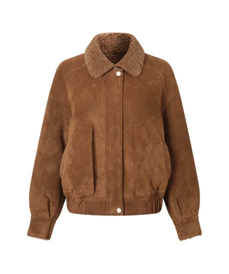 Aspen Women's UGG Shearling Bomber Jacket