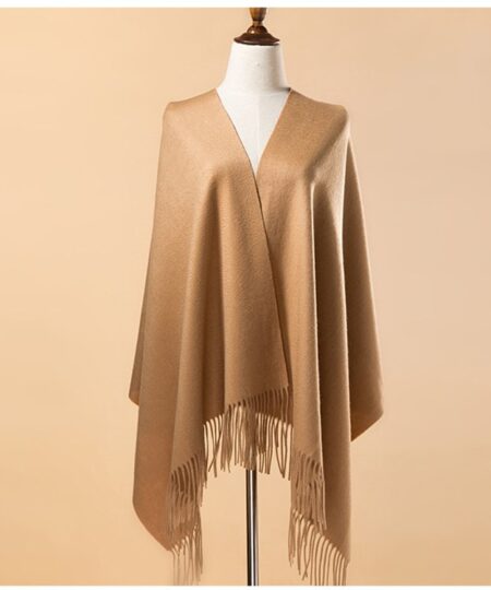 UGG Pure Cashmere Shawl Mitchell-Y in camel