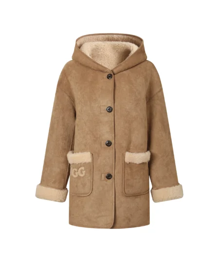 Willow Women's Hooded UGG Shearling Coat