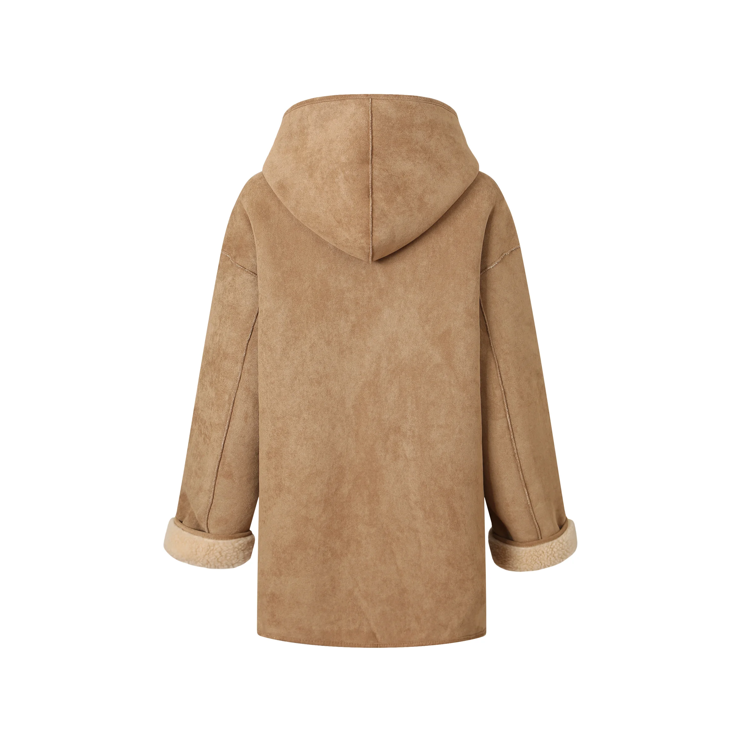 Willow Women's Hooded UGG Shearling Coat
