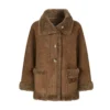 Winter Ridge Women's Reversible UGG Wool Coat