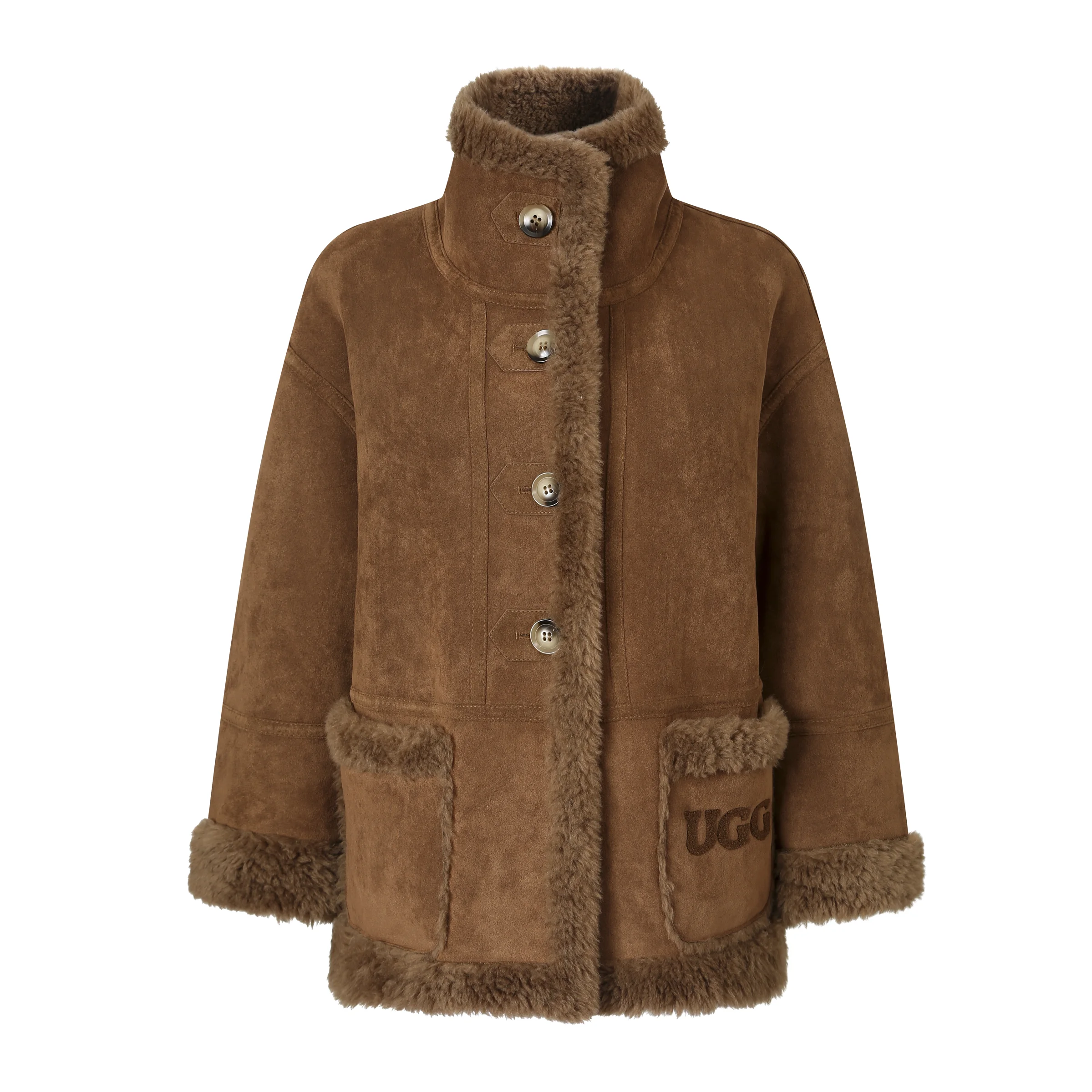 Winter Ridge Women's Reversible UGG Wool Coat